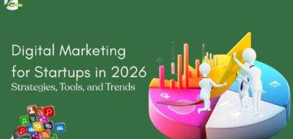 Digital marketing trends visualization